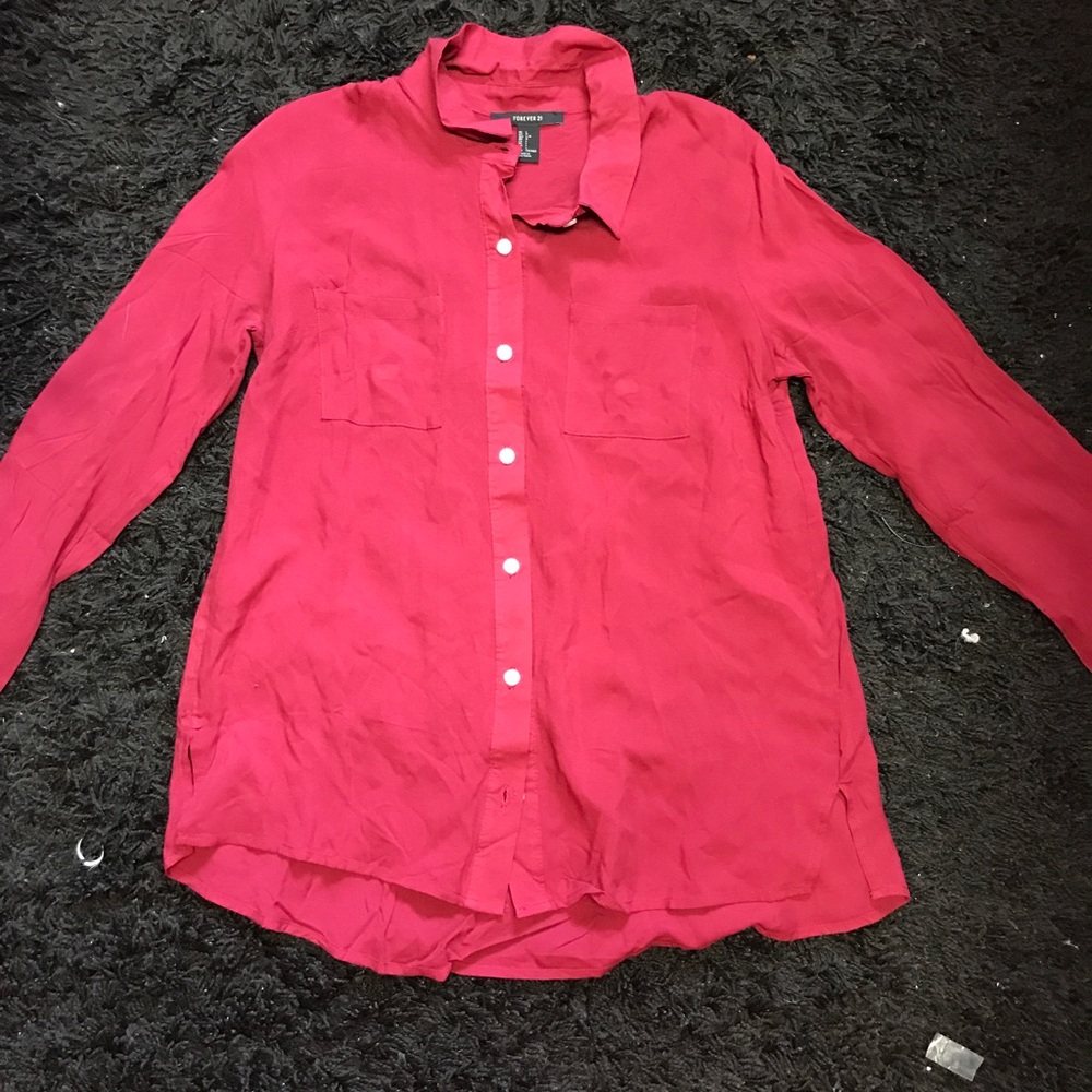 Cranberry blouse
